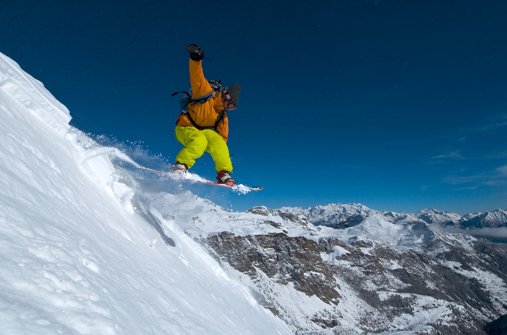 Snøbrett - Snowboard - Aosta - Nord-Italia