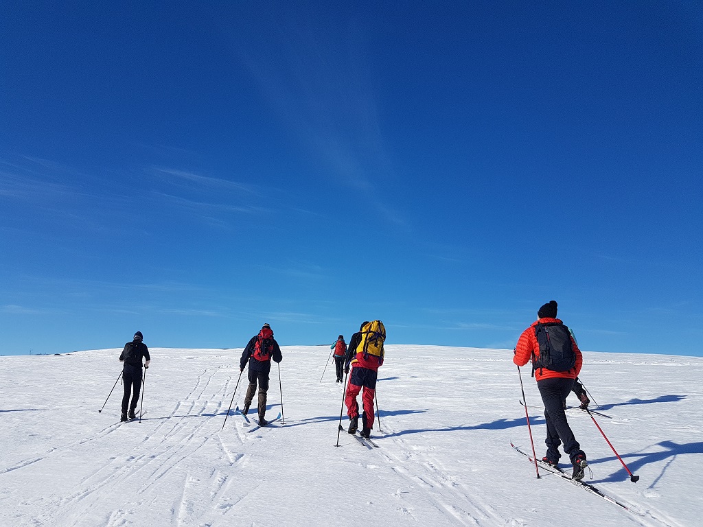 Norsk Friluftsliv - Skitur med venner i Valdres vinter 2018.