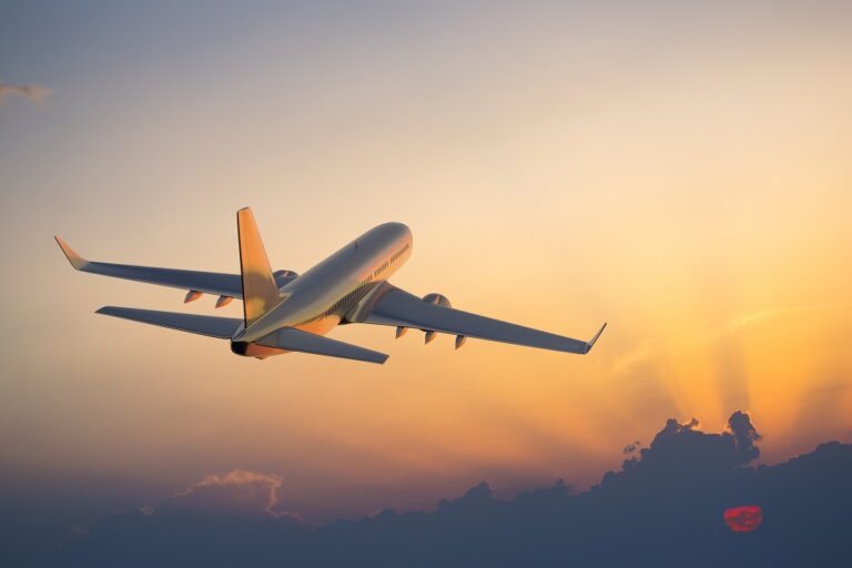 Fly på vingene - illustrasjon - airhelp Passasjerfly på vingene (bildekilde: airhelp.no)