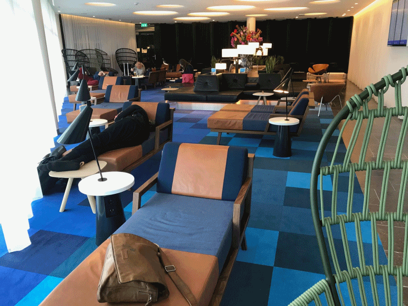 BildestrÃ¸m - KLM - ny passasjerlounge - Amsterdam - Schiphol - Nye Reiselivsavisen
