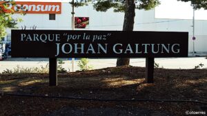 Parque "por la paz" Johan Galtung - Alfaz de Pi - Costa Blanca - Spania