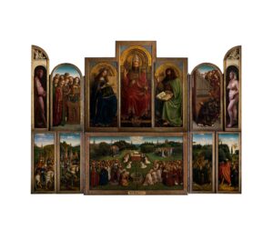 The Adoration of the Mystic Lamb - Altertavle - St. Bavos Cathedral - Gent - Flandern -Belgia