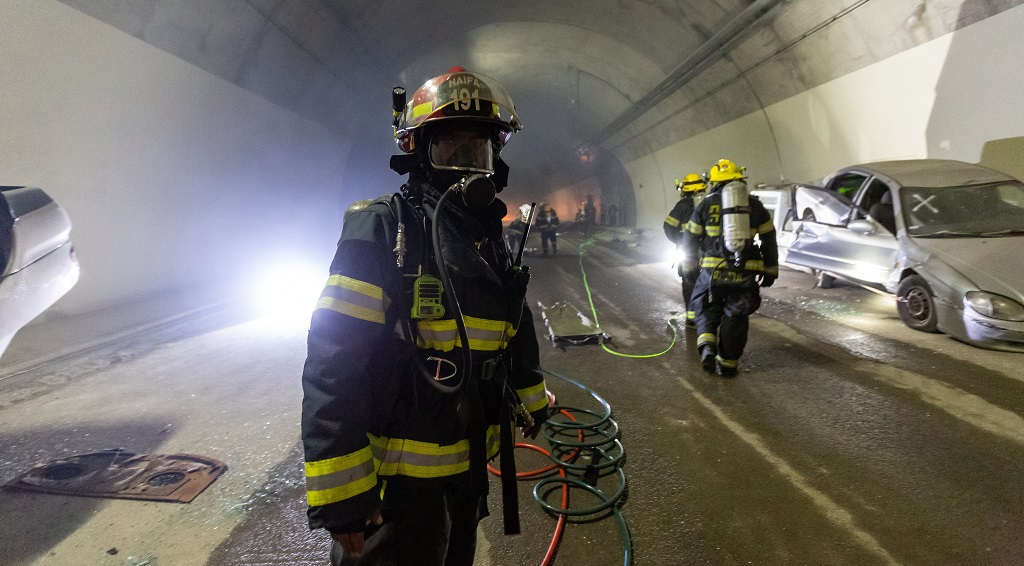 Tunnelbrann - Verneutstyr - Brannmannskaper - 2019
