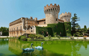 BildestrÃ¸m - Perelada - Vinslott - Katalonia - Costa Brava - Spania