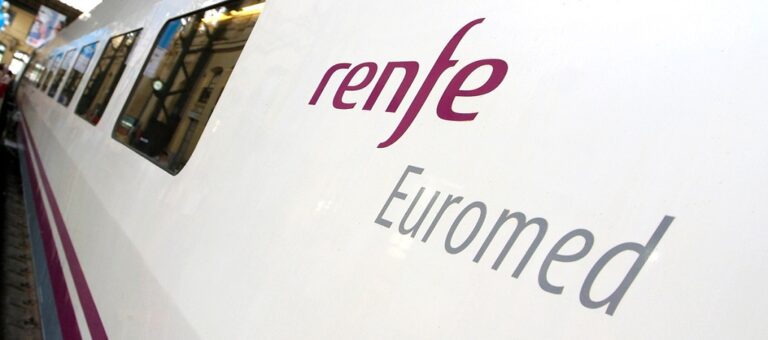 RENFE - Euromed- Tog - Spania - Illustrasjon