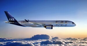 SAS - Airbus A 350 XWB - soloppgang