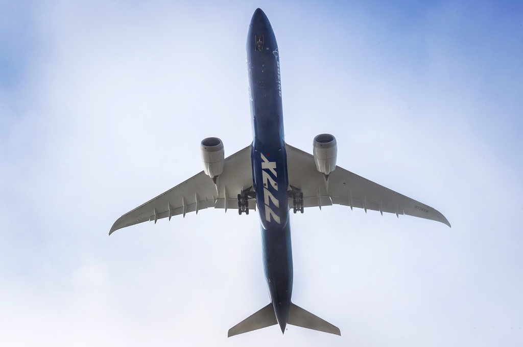 Boeing 777X - Første flyvning - Paine Field - Everett - Seattle - Washington - USA