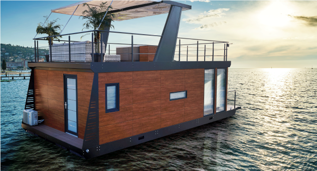 Bravia - MarinaVilla - husbåt - campingvogn på sjøen - Ferie for Alle 2020