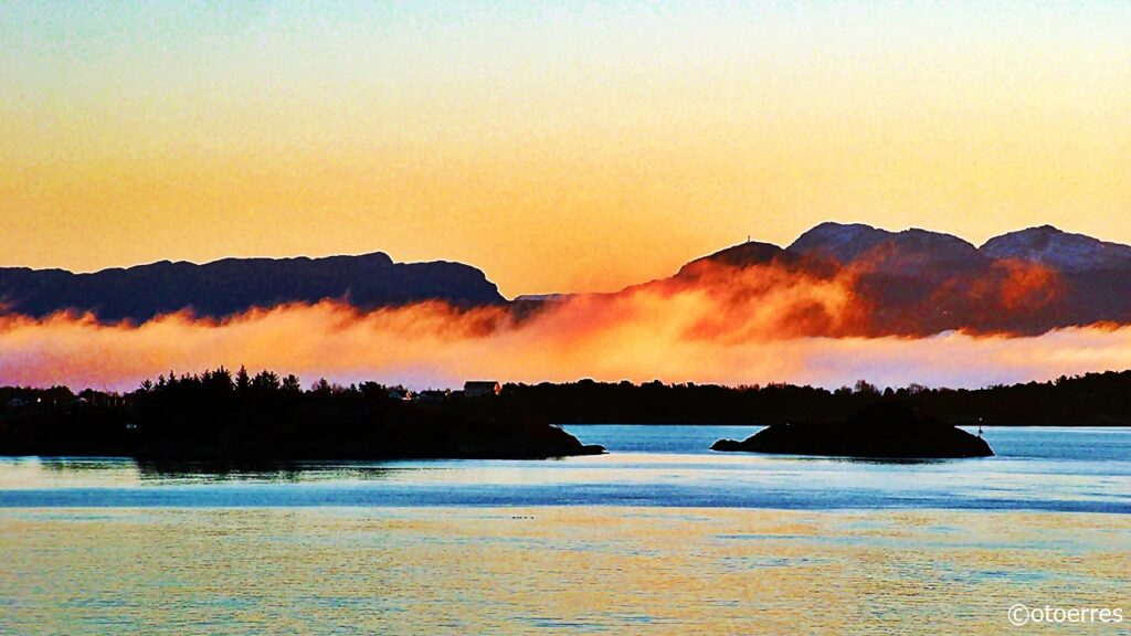 Påske - soloppgang- Horjefjorden - Strandalandet - Lyseheiene - Ryfylke