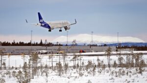 SAS- Airbus A320neo - Scandinavian Mountains Airport - SkiStar