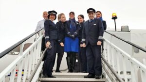 SAS - Crew - Airbus A 320 - Scandinavian Mountains Airport