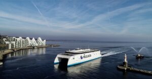 Express 4 - hurtigferje - Molslinjen - Kattegat - Danmark