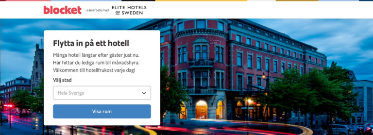 Elite hotels - Blockethotell - nettside - sverige - Elite hotels