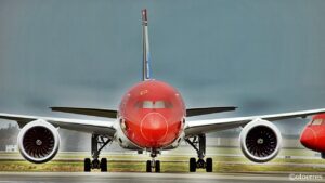 Norwegian - Boeing B 787 - Dreamliner - langtidslagring - Stavanger lufthavn - Sola
