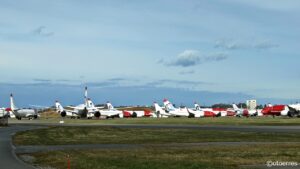 Norwegian - Boeing B 787 - Dreamliner - B 737-800 - langtidslagring - Stavanger lufthavn - Sola
