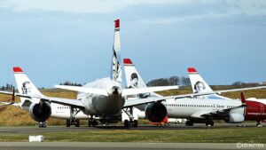 Norwegian - Boeing B 787 - Dreamliner - B 737-800 - langtidslagring - Stavanger lufthavn - Sola