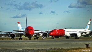 Norwegian - Boeing B 787 - Dreamliner - B 737-800 - langtidslagring - Stavanger lufthavn - Sola