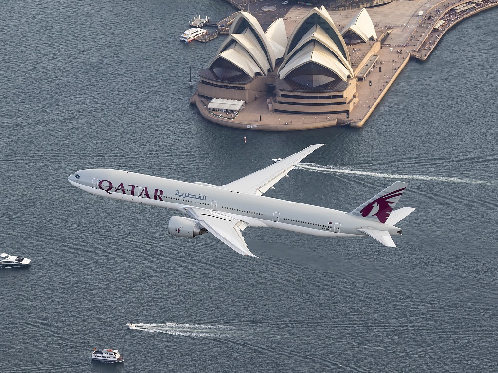 Qatar Airways - Boeing 777 - Sydney - Australia
