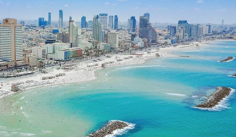 Tel Aviv - Israel - Badestrender - oversikt