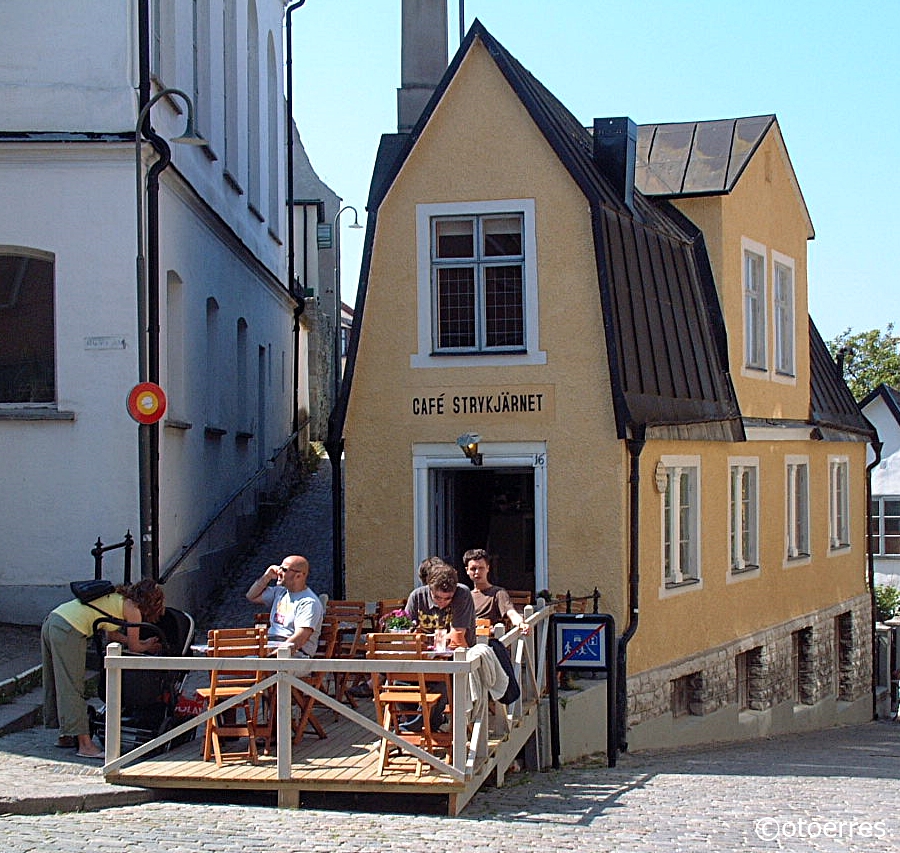 Café Strykjärnet - Visby - Gotland - Sverige