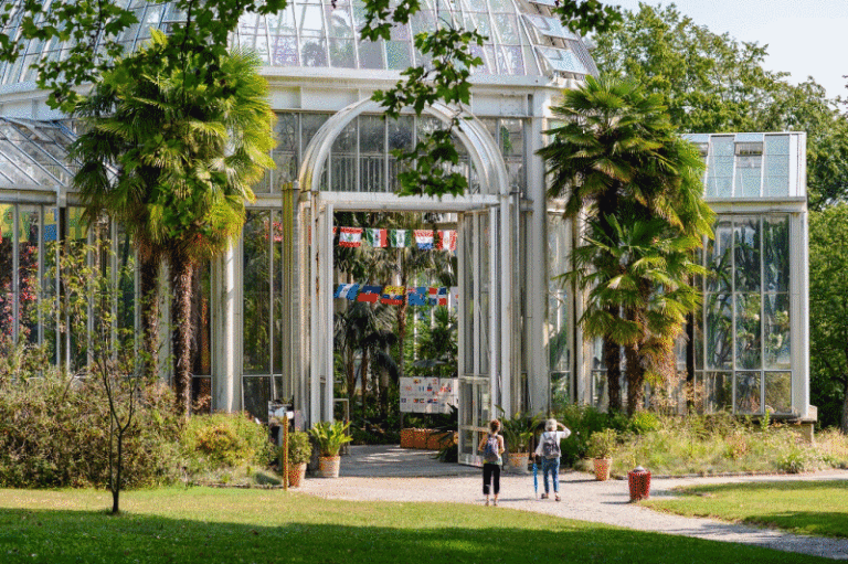 Bildestrøm - MAH - Musée d'art et d'histoire - Botanisk hage - Conservatoire et Jardin botaniques - Genève - Sveits