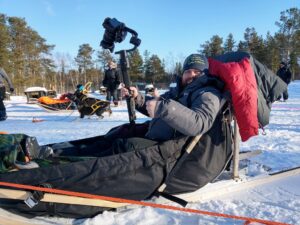 FotoKnoff - Filmopptak - Hundeslede - Varanger - Finnmark
