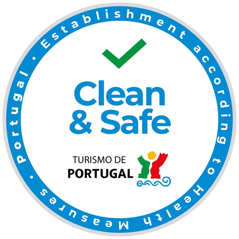 Kampanjelogo - Clean & Safe - Portugals turistråd