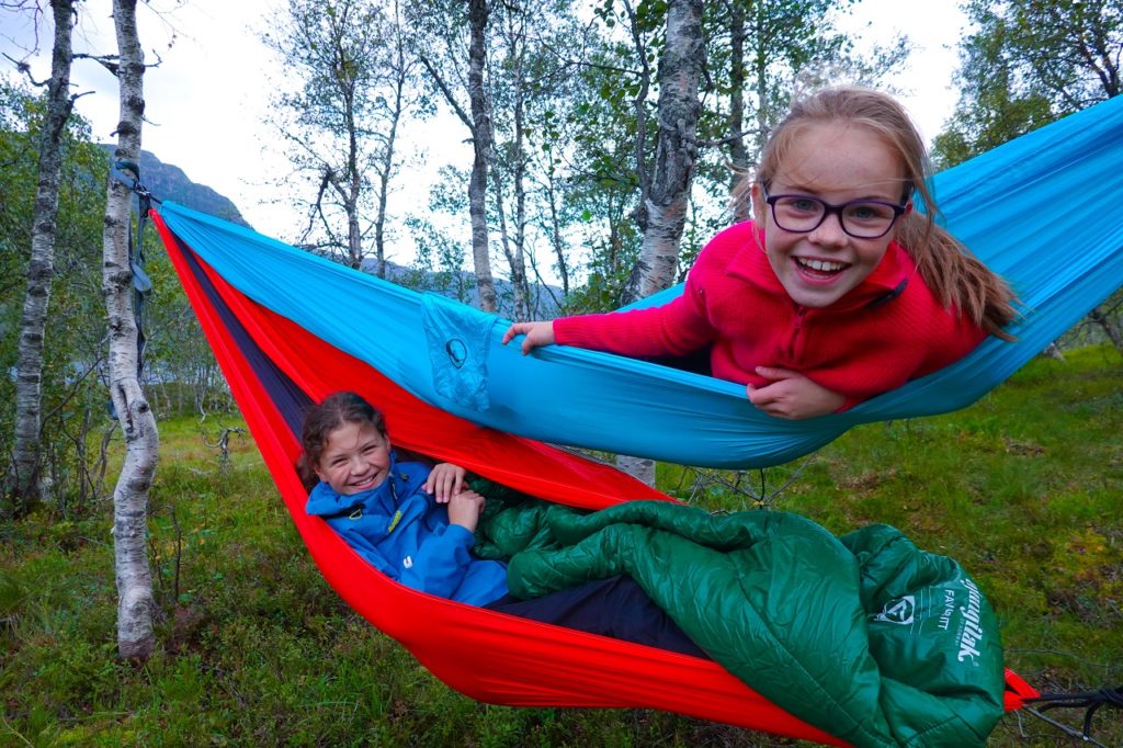 3.plass i fotokonkurransen for #nattinaturen i 2019 - Overnatting ute - Hengekøy - friluft - Slettedalen - Sauda -