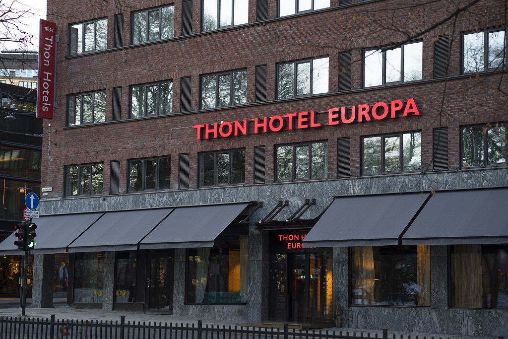 Fasade - Thon Hotel Europa - Oslo - 2020