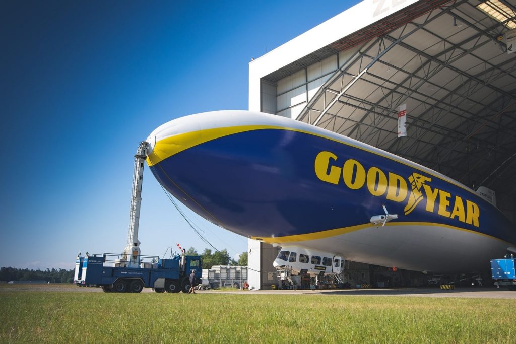 Goodyear Blimp - Luftskip - Zeppeliner - Tyskland -2020