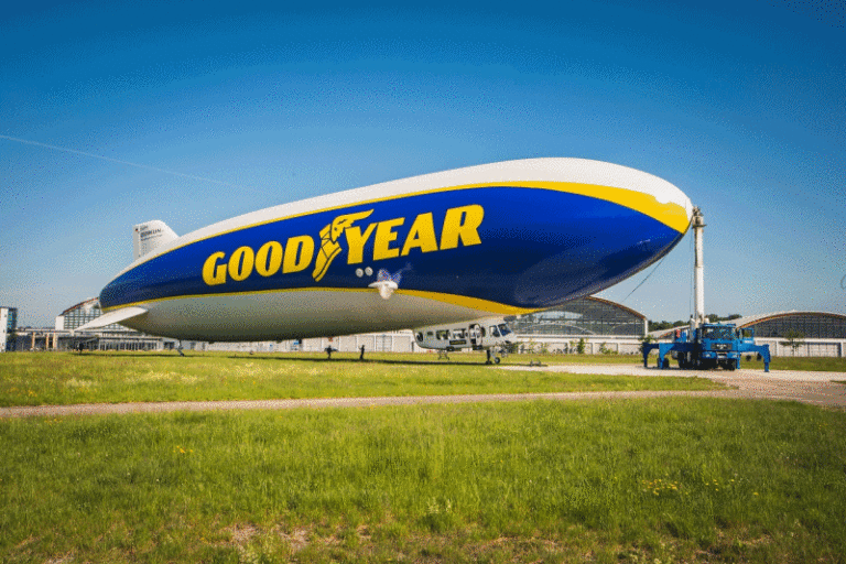 Goodyear Blimp - Luftskip - Zeppeliner - Tyskland -2020
