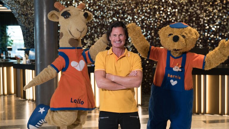 Petter A. Stordalen - Lollo & Bernie - Maskoter - Vinggruppen