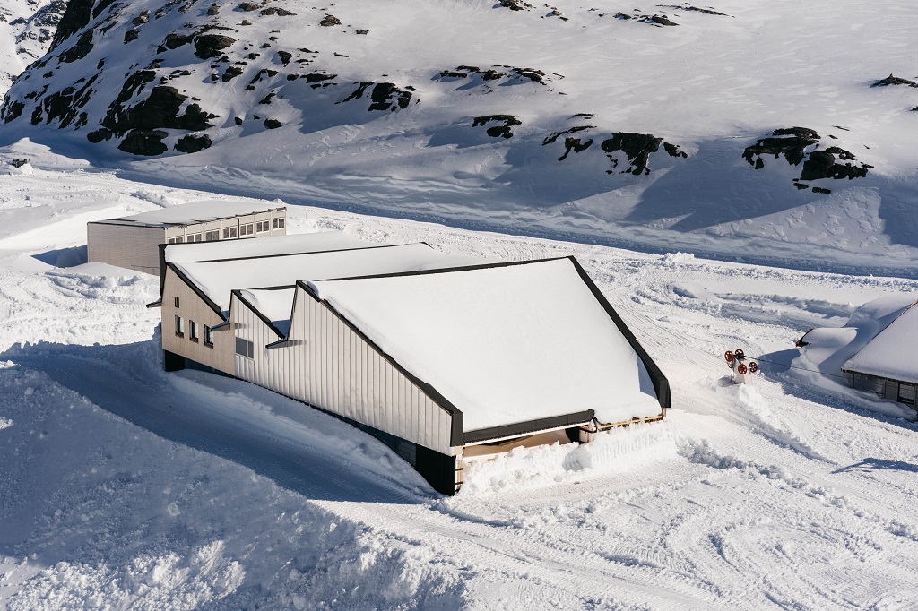 Velkomstsenter - Sommerskisenteret på Folgefonna - Fonna Glacier Ski Resort - Hardanger