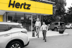 Hertz - bilutleie - USA - Pressebilde