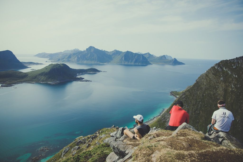 Lofoten - utsikt - øyer - Hav - Vestfjorden - Norsk Friluftsliv
