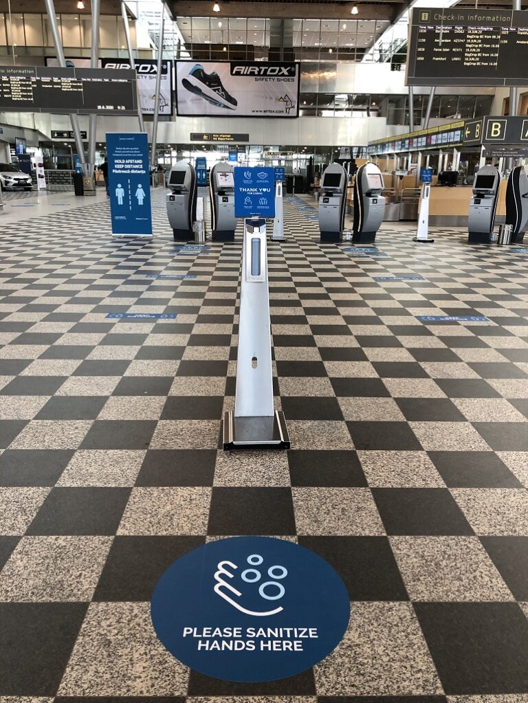 Covid-19 test - statsjon - Billund Lufthavn - Danmark