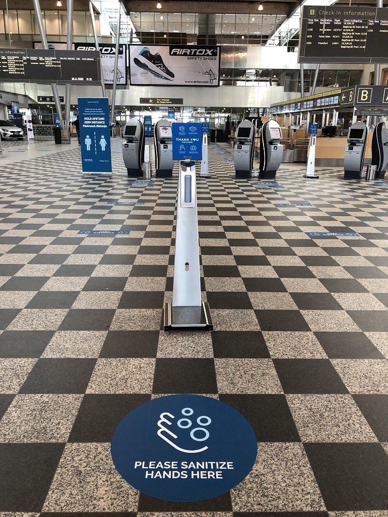 Covid-19 test - statsjon - Billund Lufthavn - Danmark