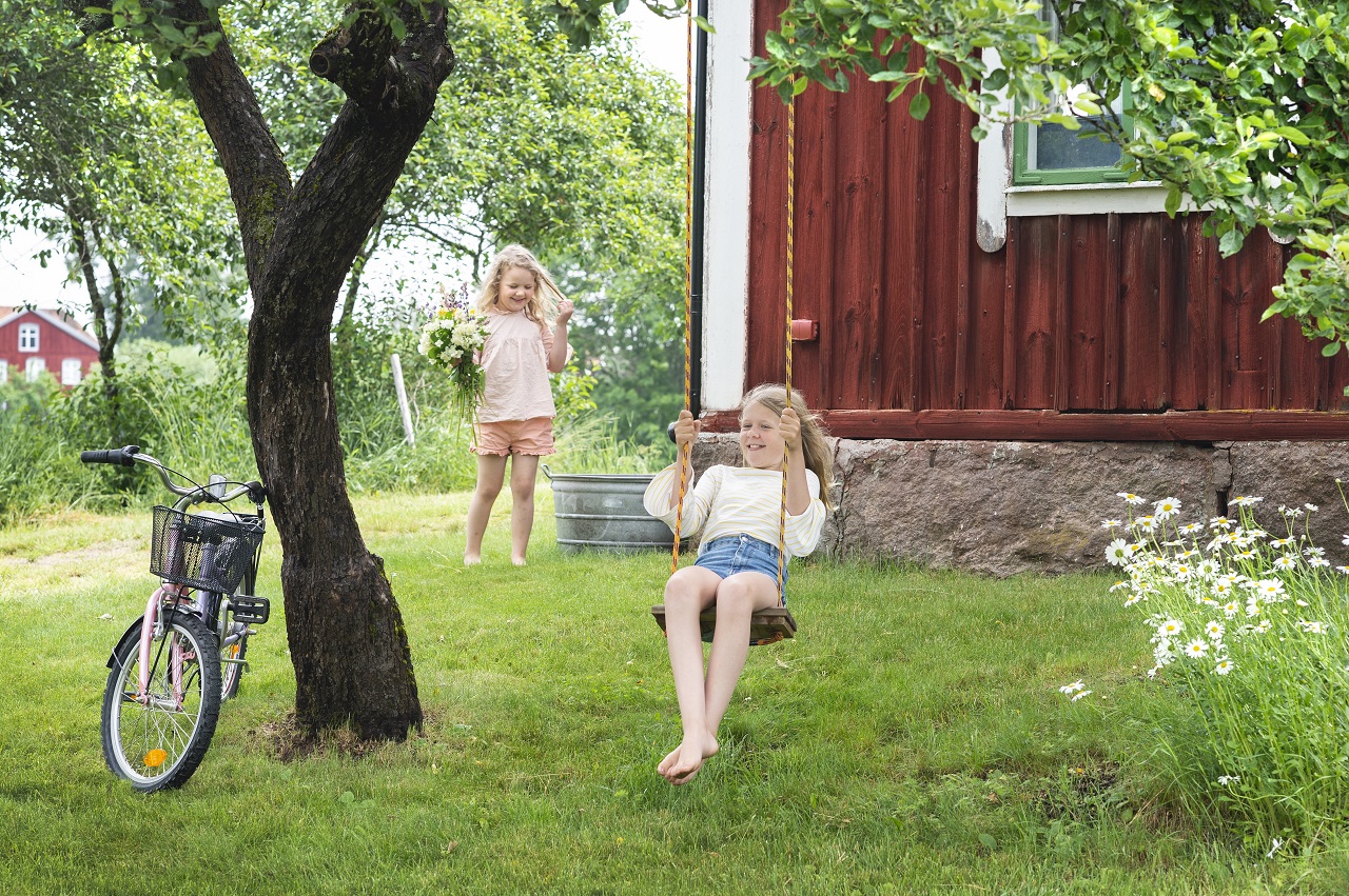 Småland - Sverige - Lekfullt - Rød Stuga