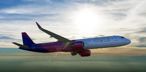 Wizz Air - Airbus A 320-family - Sol - Motlys