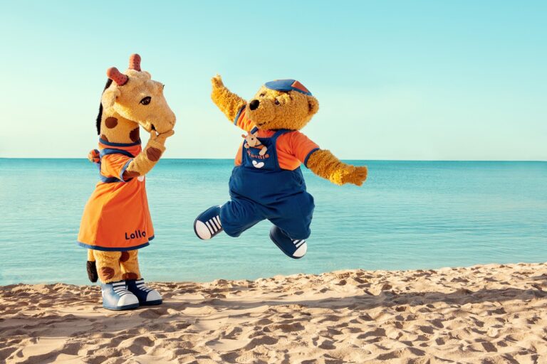 Sunwing Sandy bay beach - Kypros - Lollo & Bernie - maskotter - Spies - Ving - Vinggruppen
