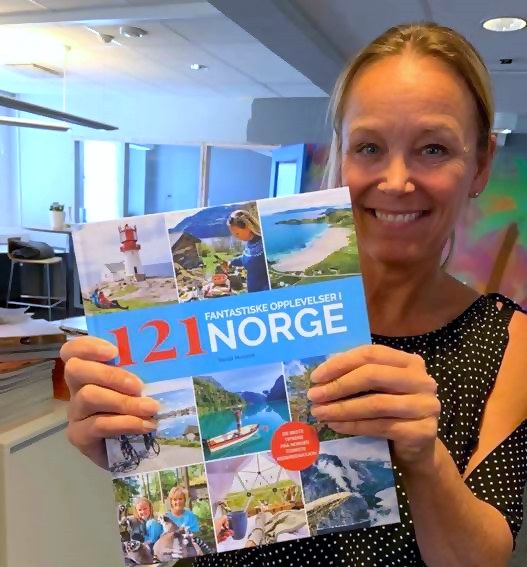 Bokutgivelse - 121 fantastiske opplevelser i Norge- Torild Moland - redaktør