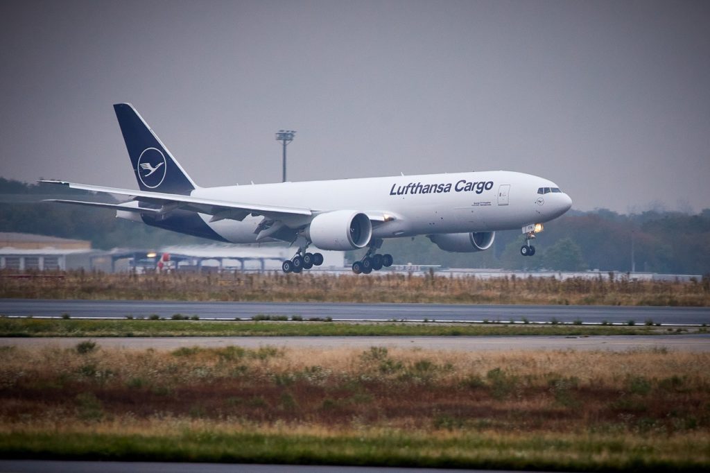 Boeing 777F- Fraktfly - D-ALFH - Lufthansa Cargo - Frankfurt 