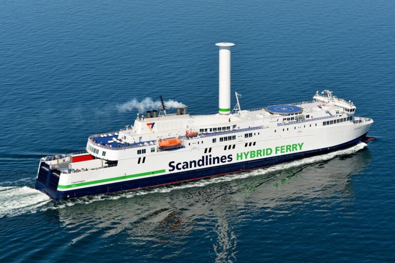 MS Copenhagen - Scandlines - Rotorseil