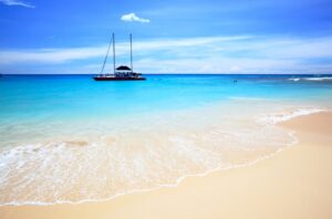 Barbados - Strand - seilbåt - British Airways
