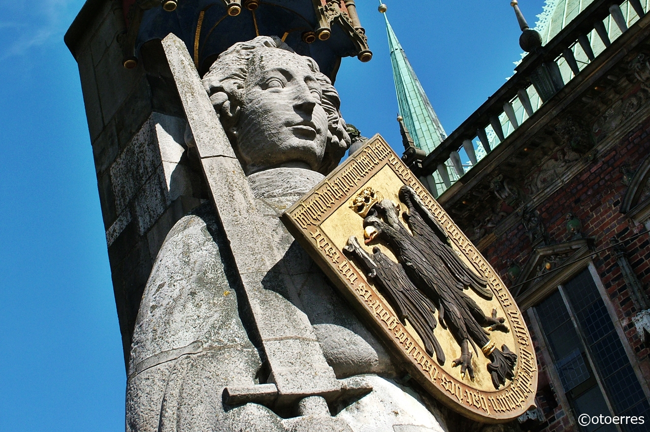 Rolandstatuen - Bremen - Tyskland