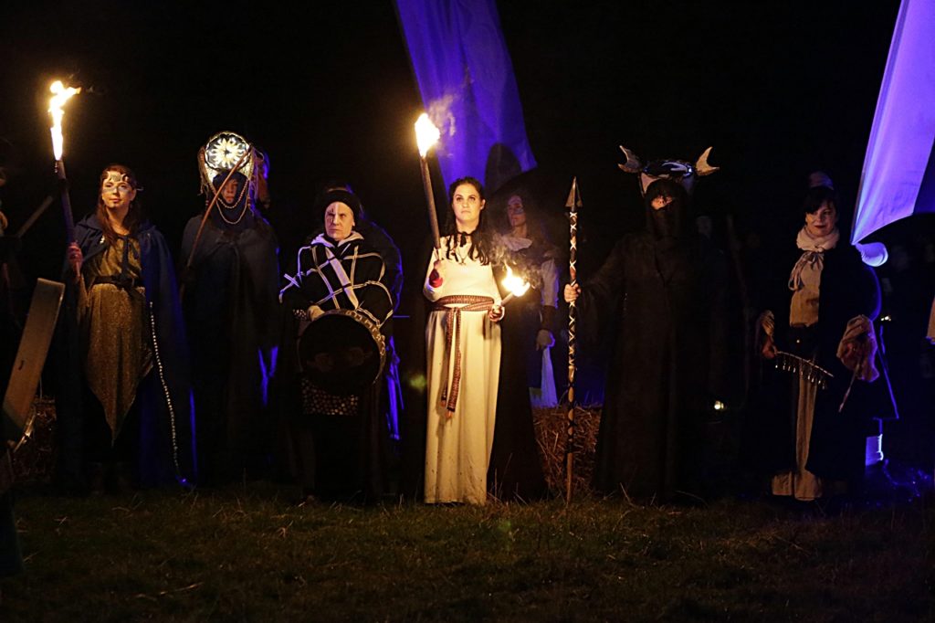 Celtic festival of Samhain - Halloween - Irland