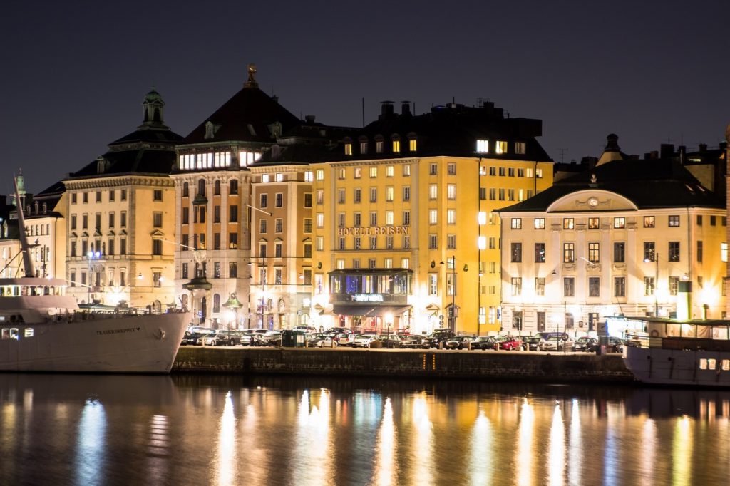 Fasade- Hotell Reisen - Stockholm - Sverige