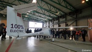 Elektrisk fly - Gardermoen - juni 2018