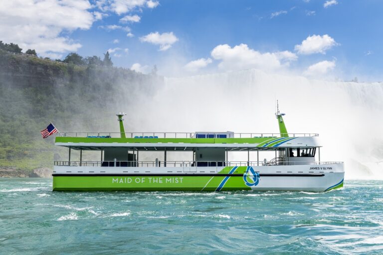 Helelektrisk sightseeingbåt - James V. Glynn - Maid of the Mist - Niagarafallene