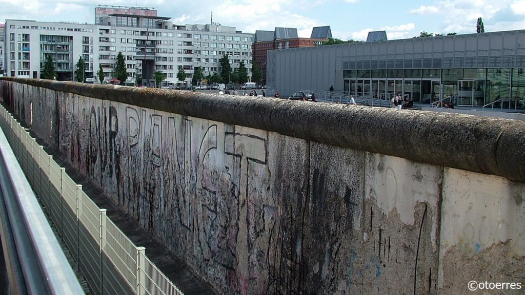Berlin - Tyskland - Muren - Berlinmuren